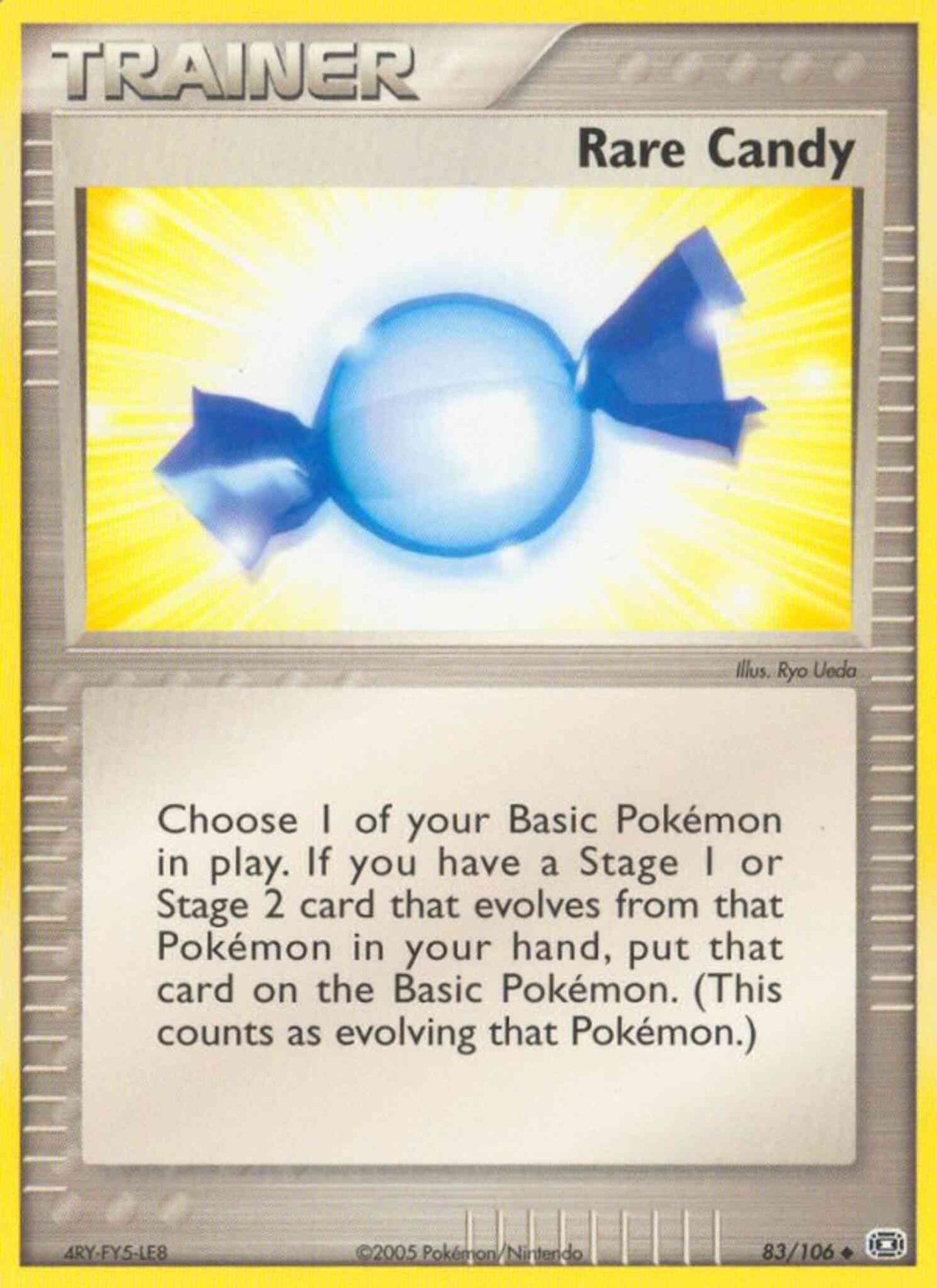 Rare Candy - 83/106 - Uncommon [ex9-83] [Non-Holo]