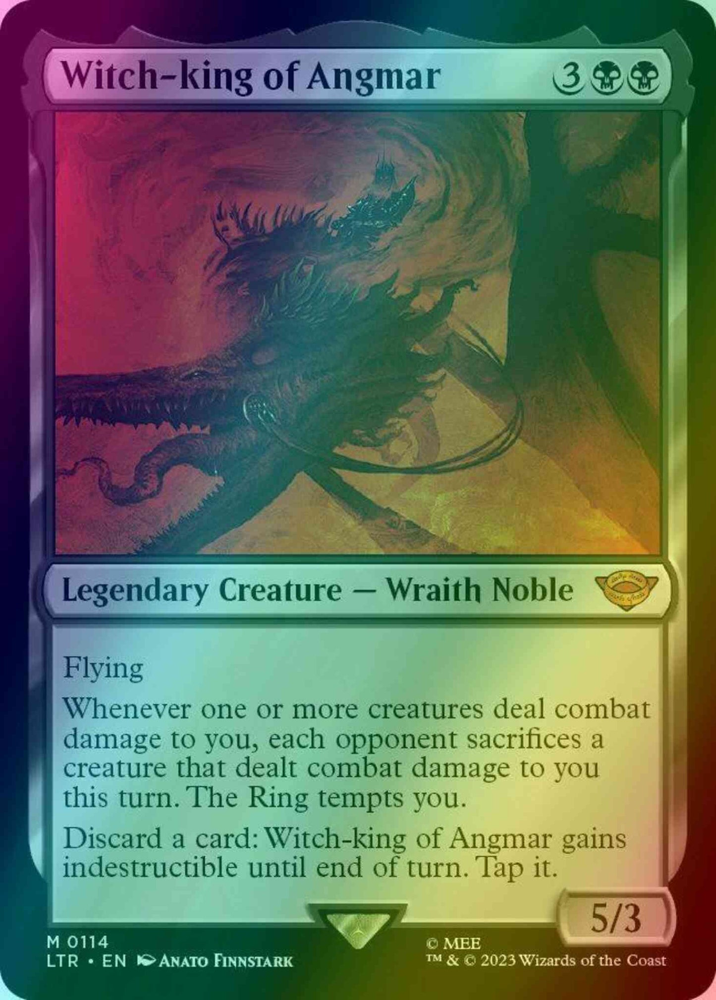 Witch-King of Angmar [114] [The Lord of the Rings: Tales of Middle-earth] [Foil]