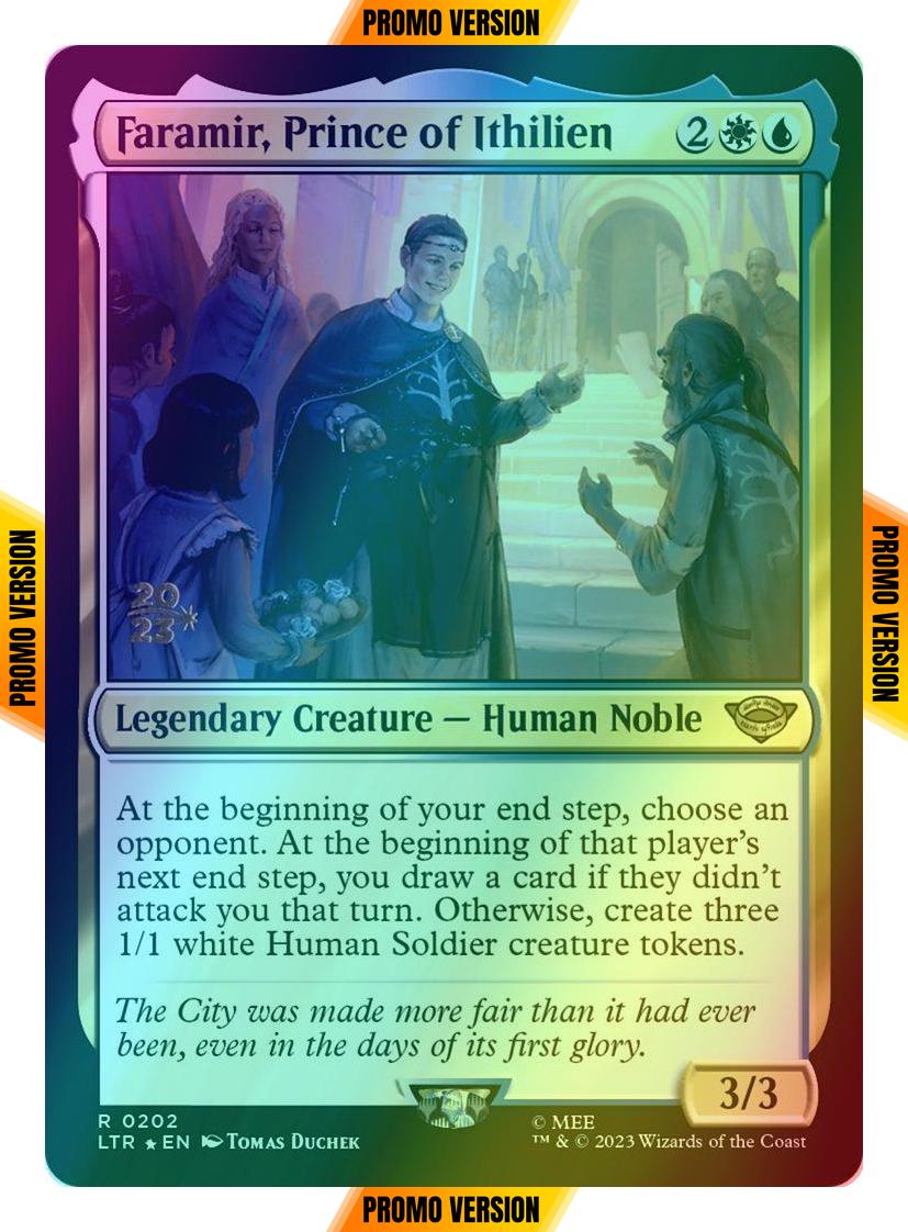 Faramir, Prince of Ithilien [202s] [Prerelease] [The Lord of the Rings: Tales of Middle-earth: Promos] [Foil]