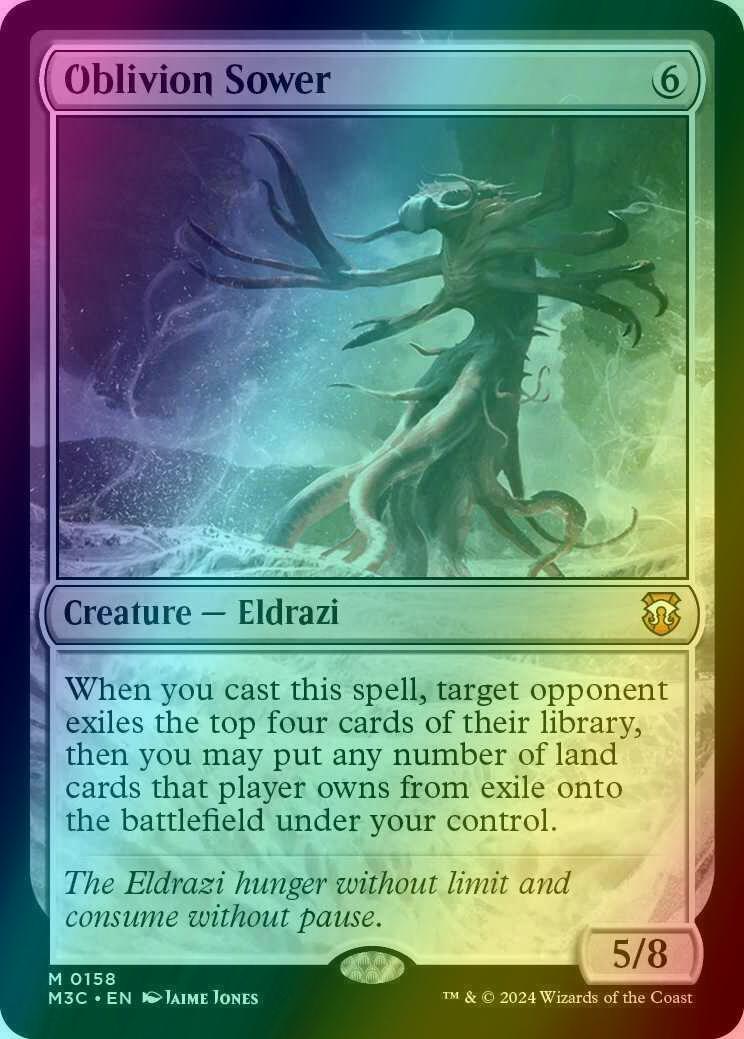 Oblivion Sower [158] [Modern Horizons 3: Commander] [Ripple Foil]