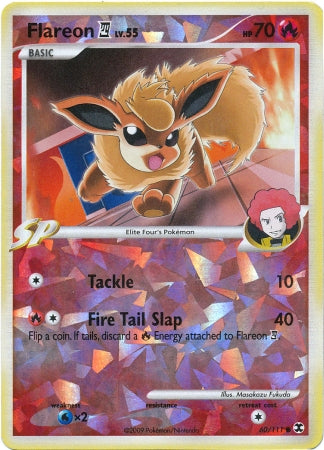 Flareon 4 - 60 - Promotional - Cracked Ice Reverse Holo Value Box Exclusive [Reverse Holo]