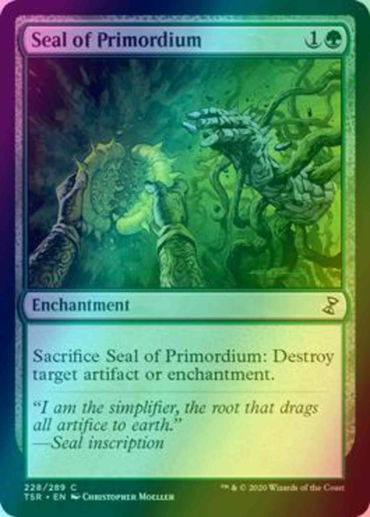 Seal of Primordium [228] [Time Spiral Remastered] [Foil]
