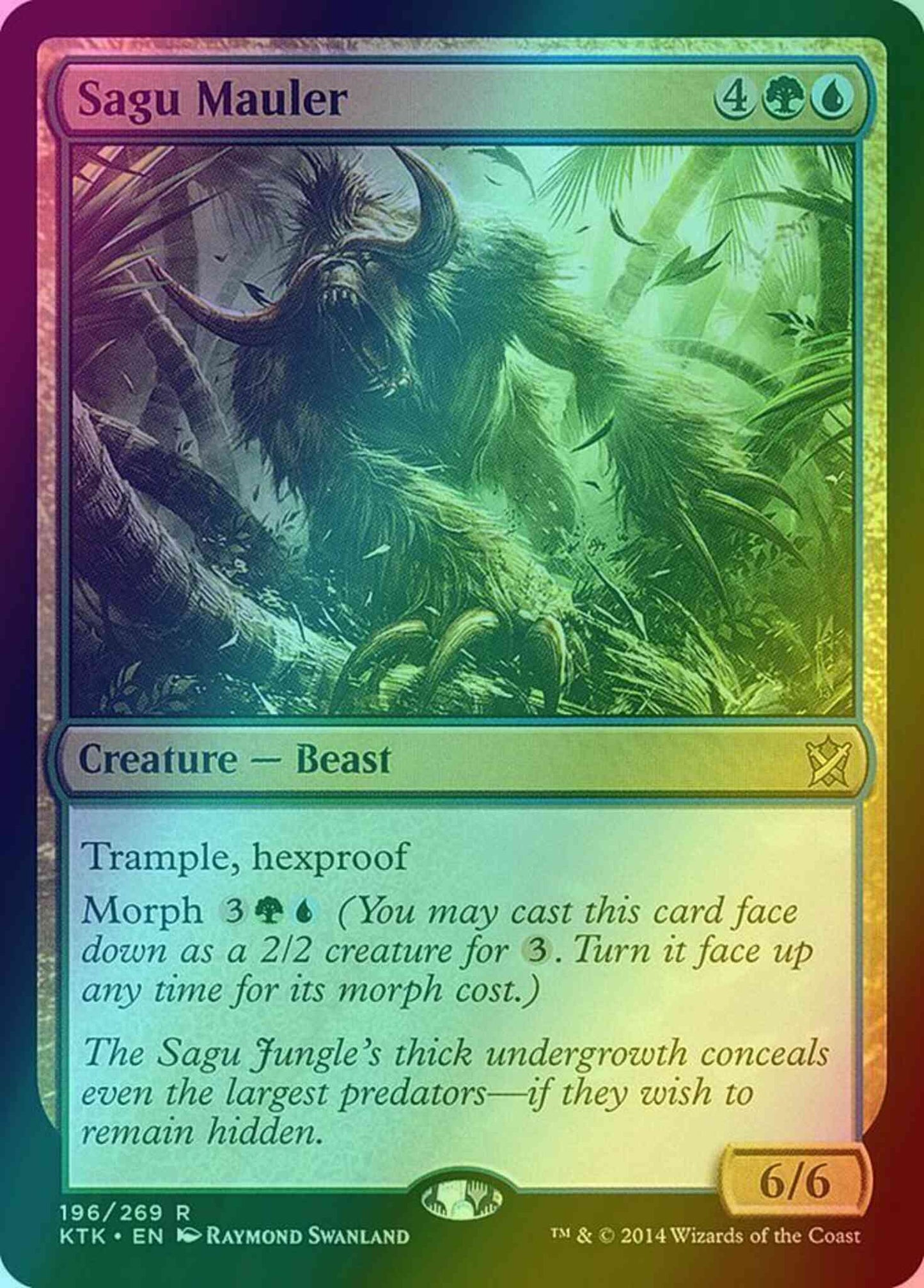Sagu Mauler [196] [Khans Of Tarkir] [Foil]