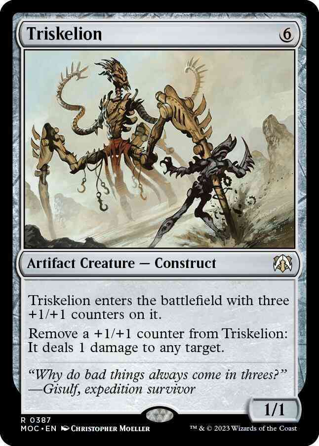 Triskelion [387] [March of the Machine: Commander] [Non-Foil]