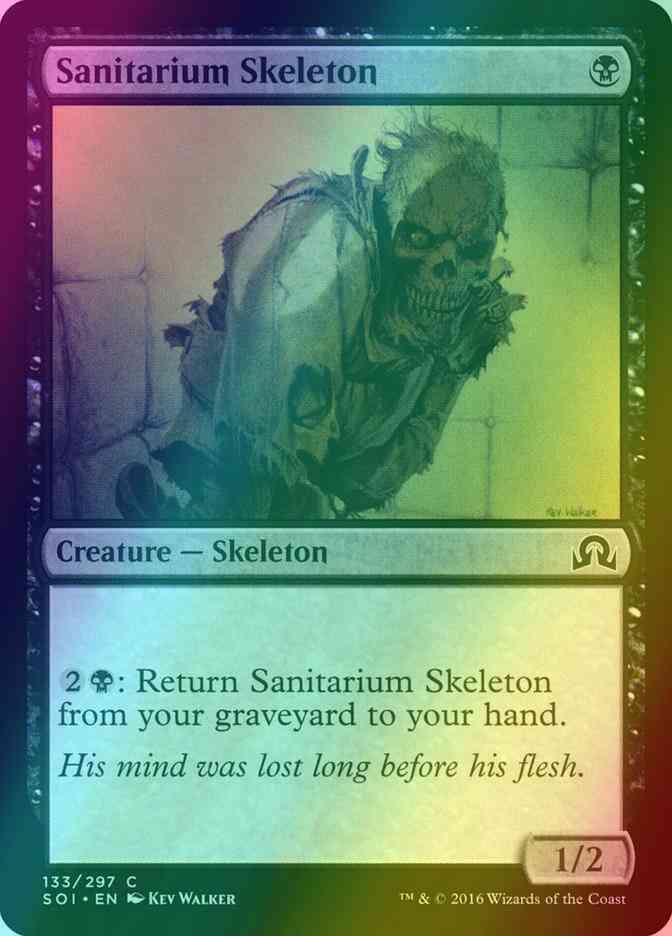 Sanitarium Skeleton [133] [Shadows over Innistrad] [Foil]