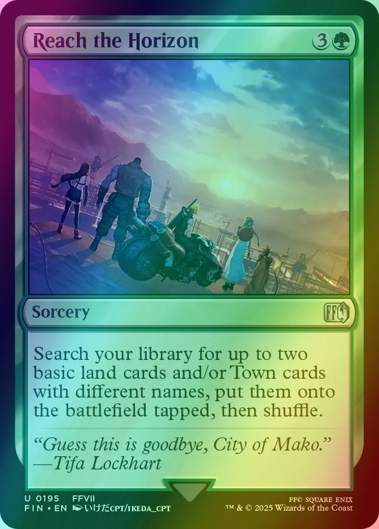 Reach the Horizon [195] [FINAL FANTASY] [Foil]