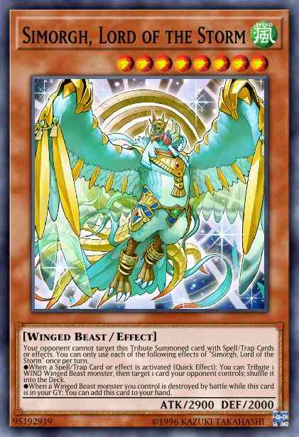 Simorgh, Lord of the Storm - RIRA-EN021 - Super Rare - Unlimited
