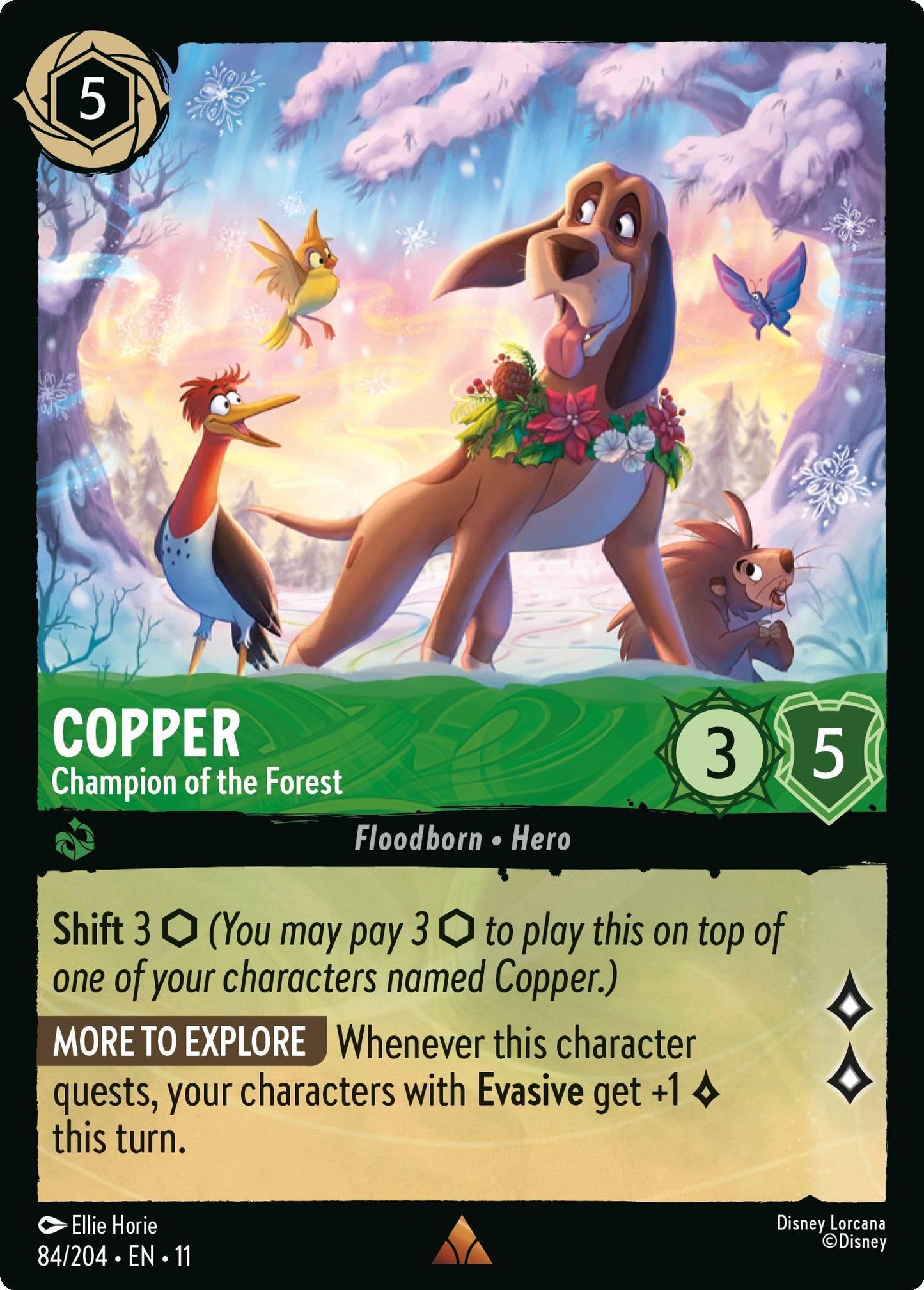 Copper - Champion of the Forest - 84/204 [Winterspell] [Non-Foil]
