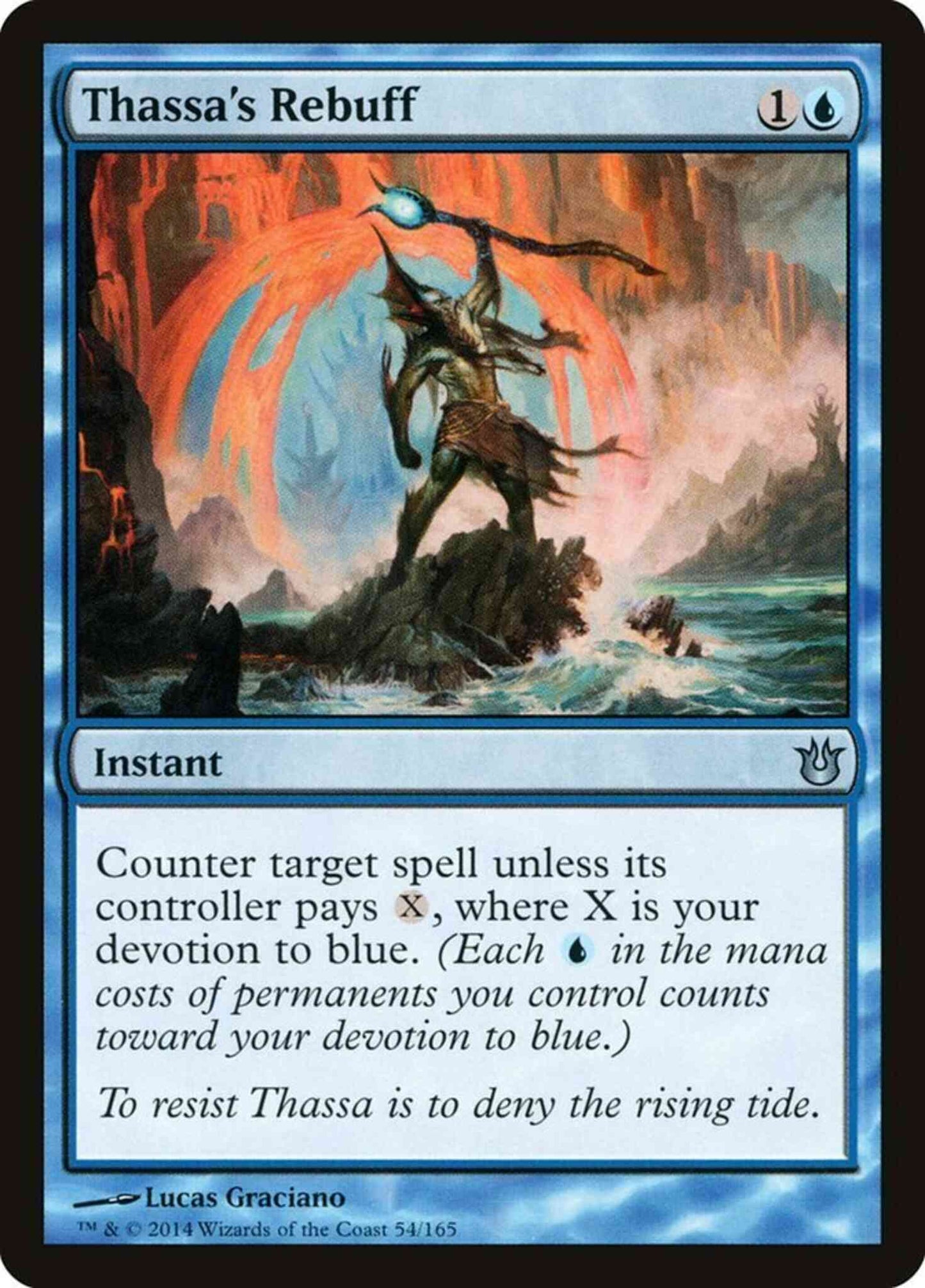 Thassa's Rebuff [54] [Born of the Gods] [Non-Foil]