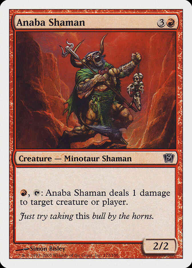 Anaba Shaman [172] [Ninth Edition] [Non-Foil]