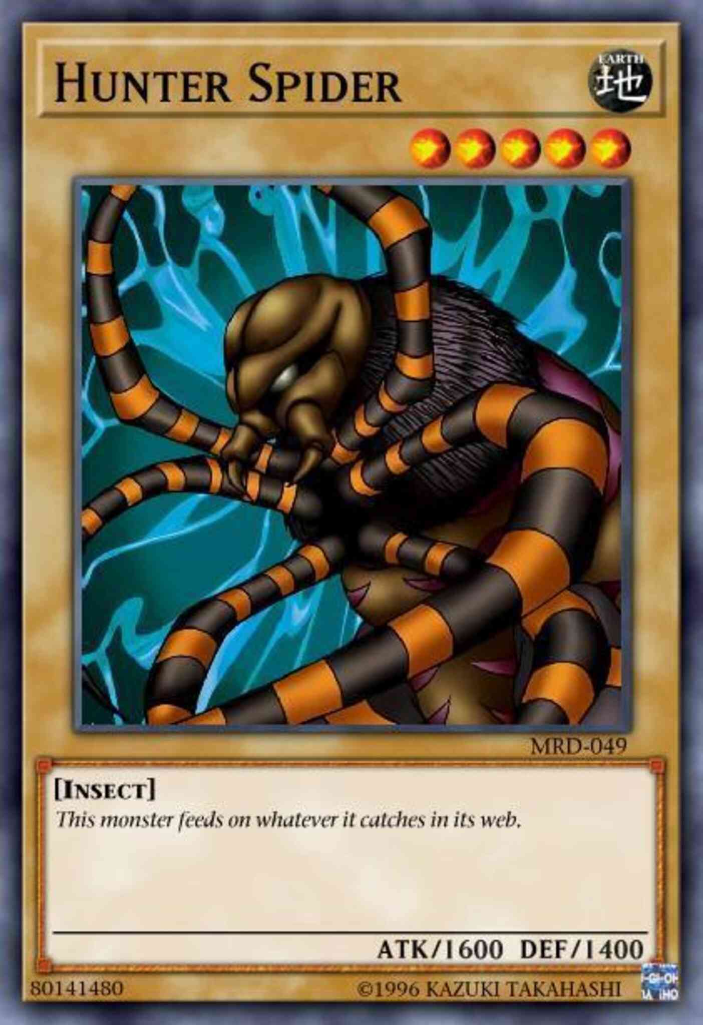 Hunter Spider - MRD-049 - Common - 1st Edition