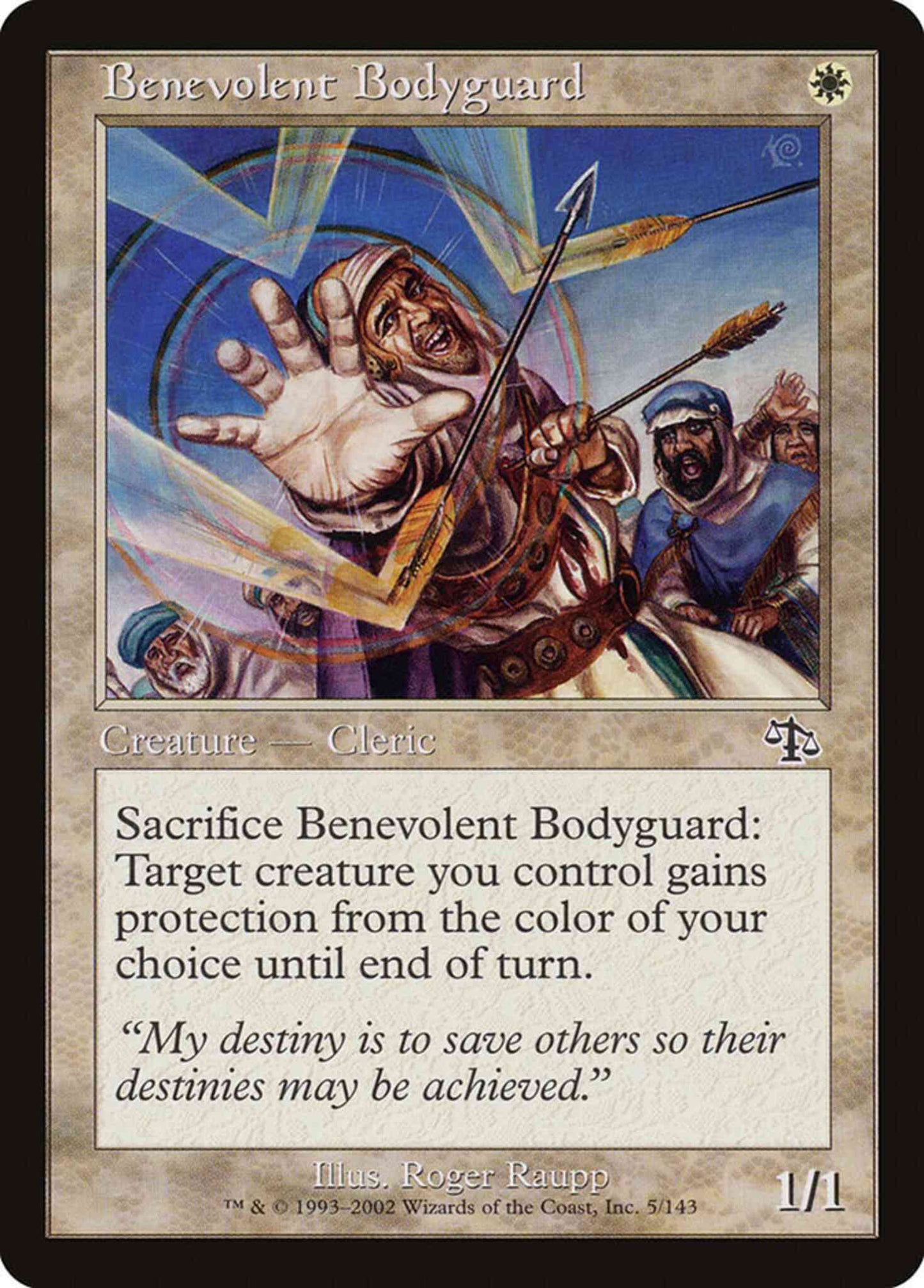 Benevolent Bodyguard [5] [Judgment] [Non-Foil]