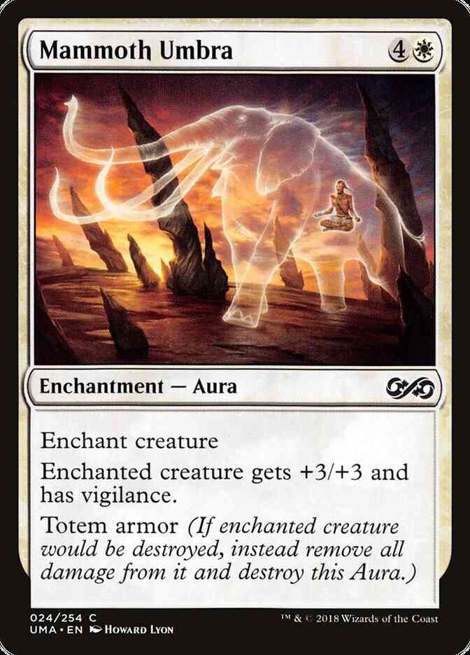 Mammoth Umbra [24] [Ultimate Masters] [Non-Foil]