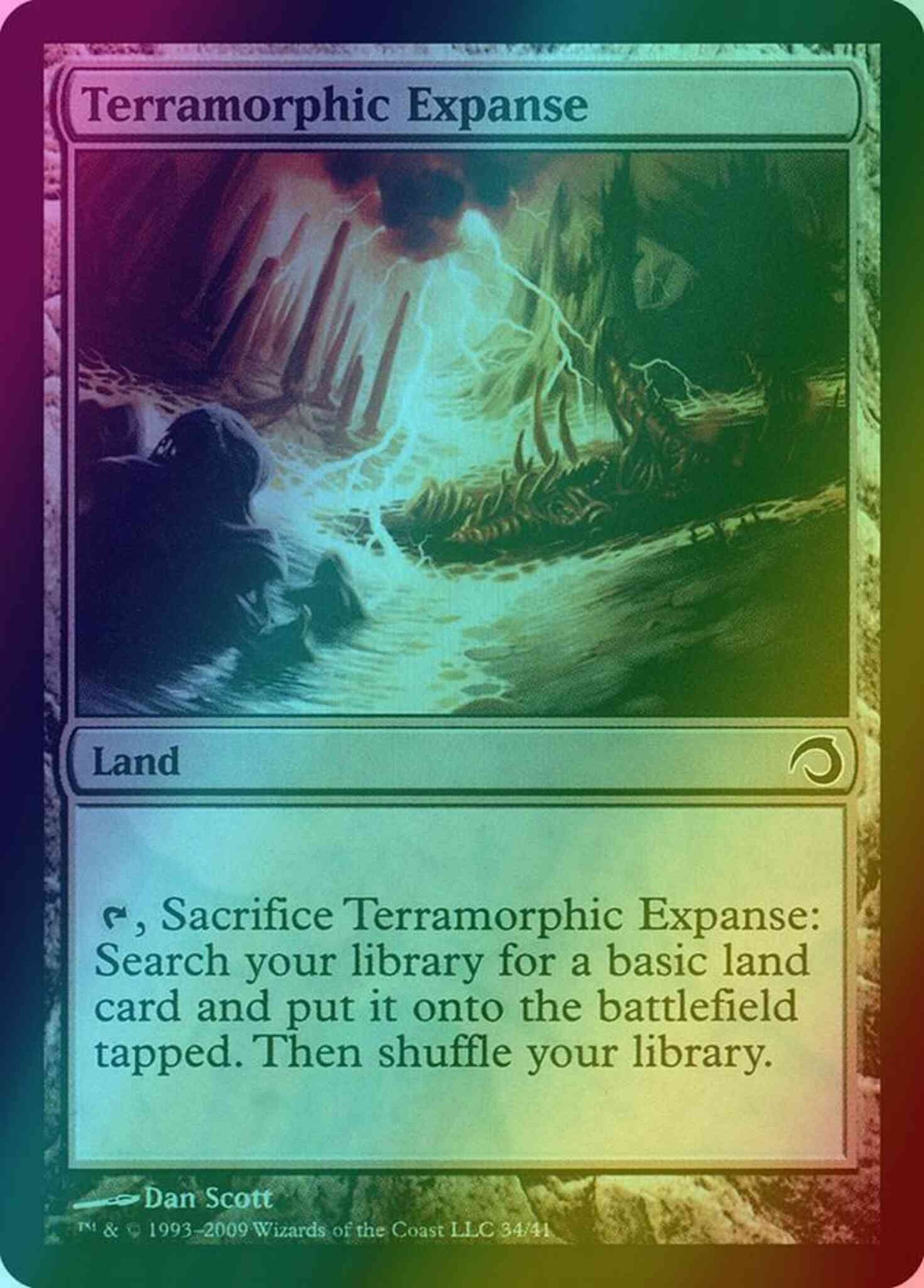 Terramorphic Expanse [34] [Premium Deck Series: Slivers] [Foil]