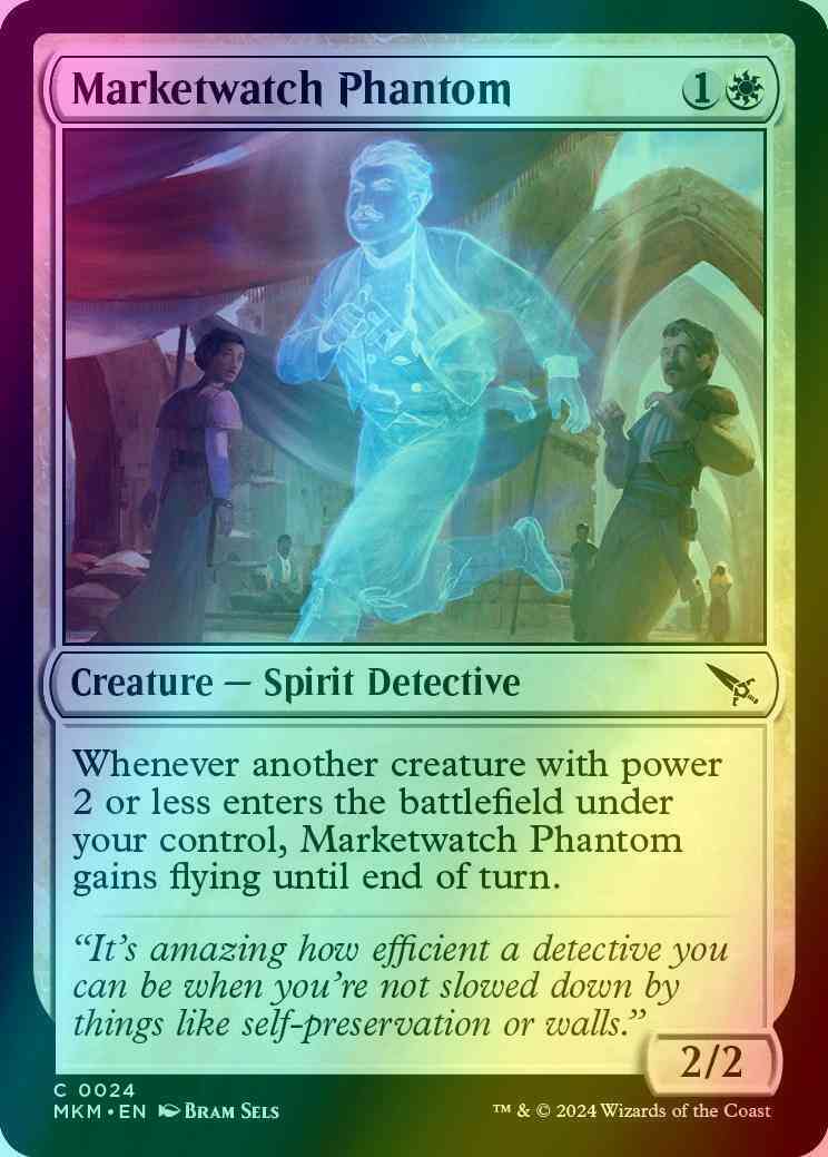 Marketwatch Phantom [24] [Murders at Karlov Manor] [Foil]