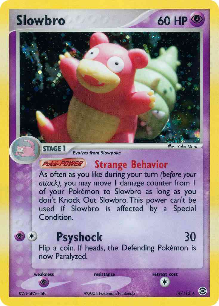 Slowbro - 14/112 - Rare Holo [ex6-14] [Holo]