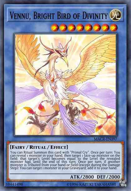 Vennu, Bright Bird of Divinity - MACR-EN097 - Common - 1st Edition