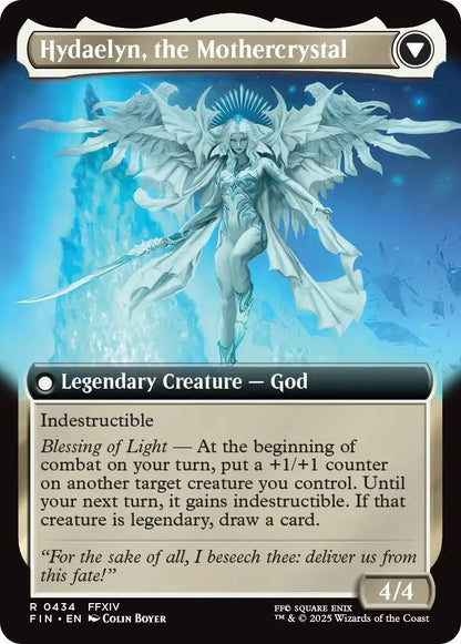 Venat, Heart of Hydaelyn // Hydaelyn, the Mothercrystal [434] [Extended Art] [FINAL FANTASY] [Non-Foil]