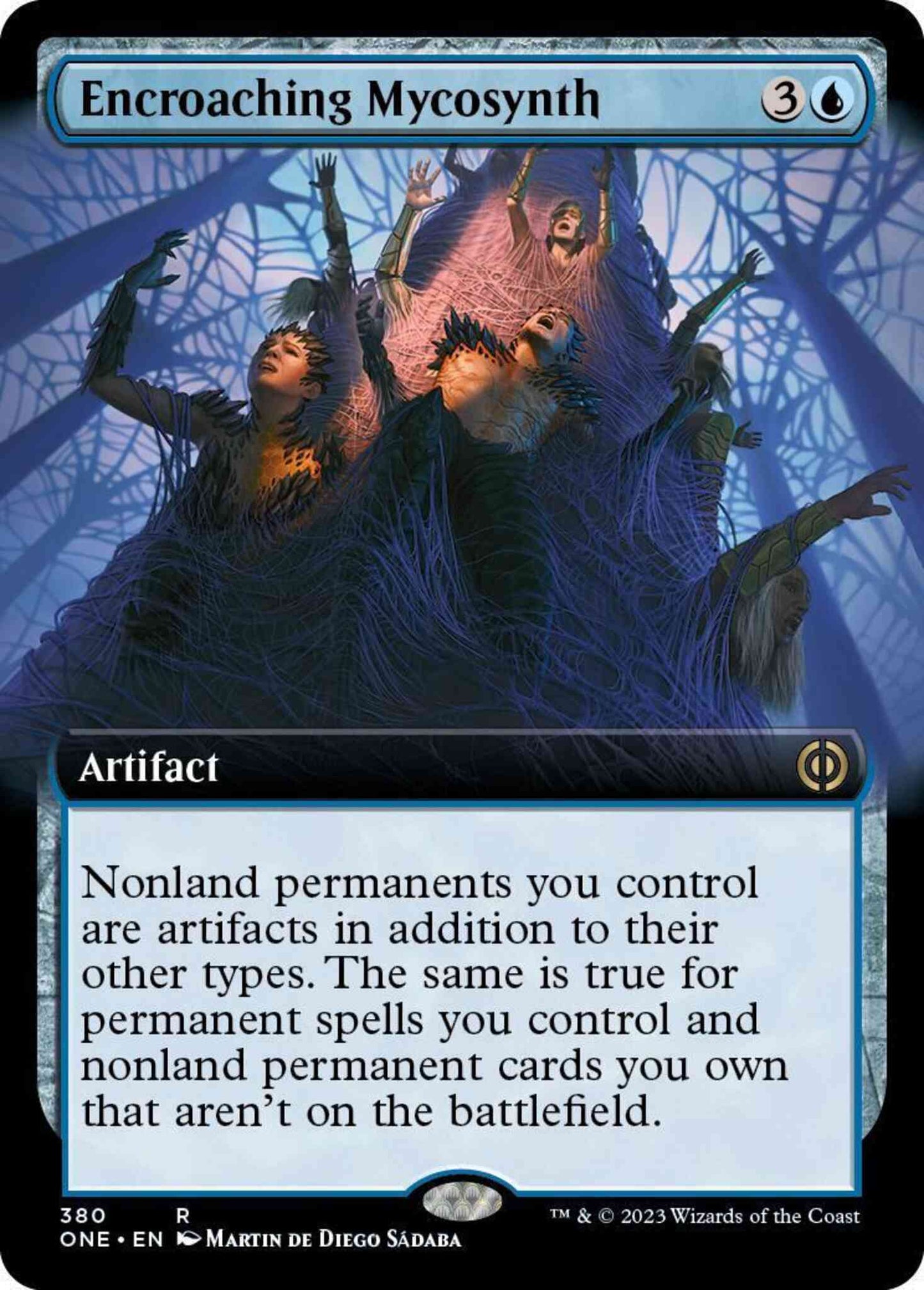 Encroaching Mycosynth [380] [Extended Art] [Phyrexia: All Will Be One] [Non-Foil]
