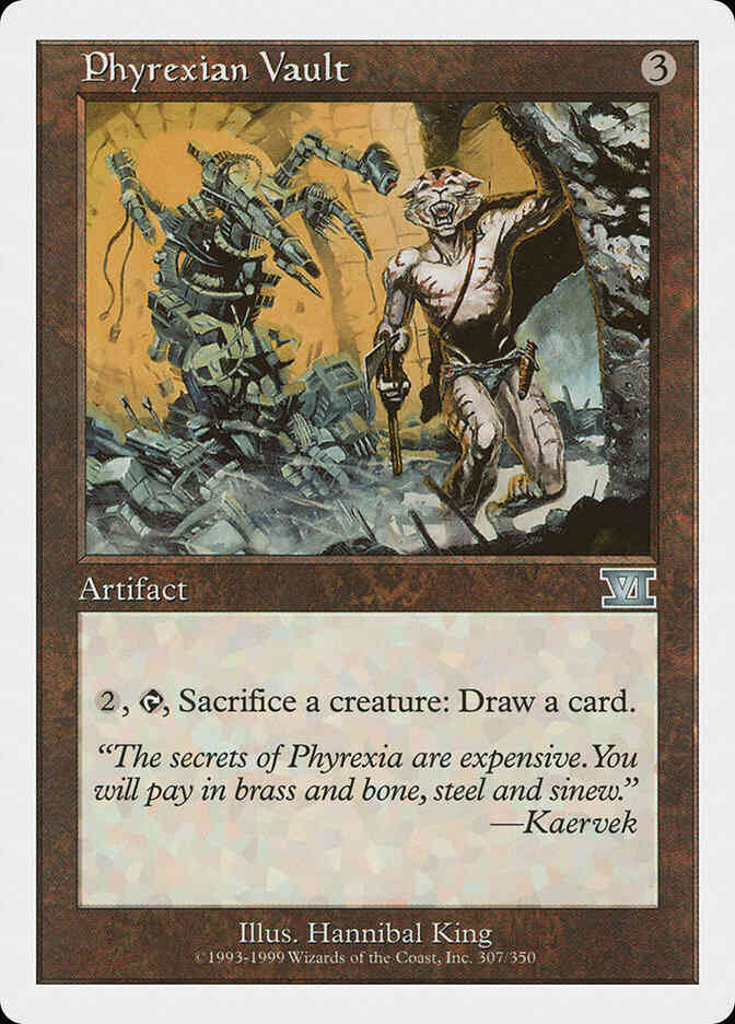 Phyrexian Vault [307] [Classic Sixth Edition] [Non-Foil]