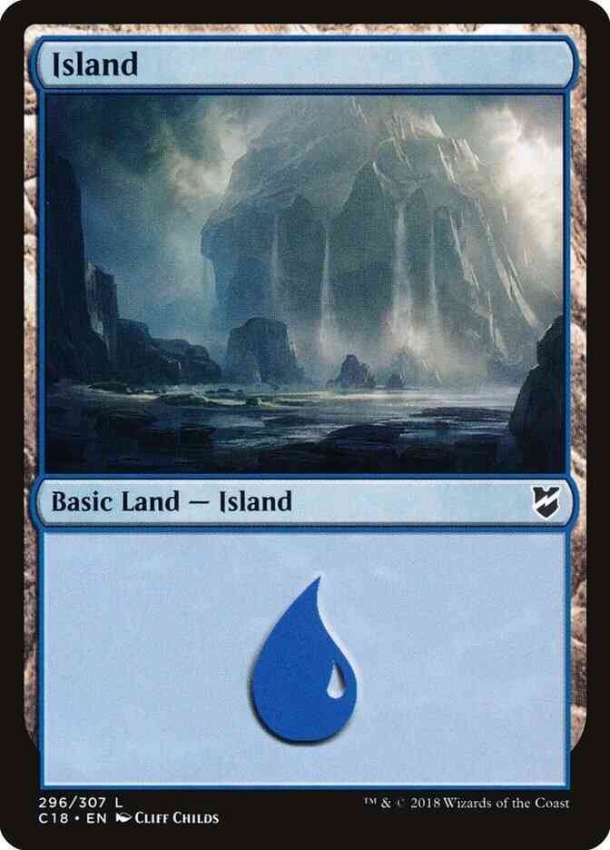 Island [296] [Commander 2018] [Non-Foil]
