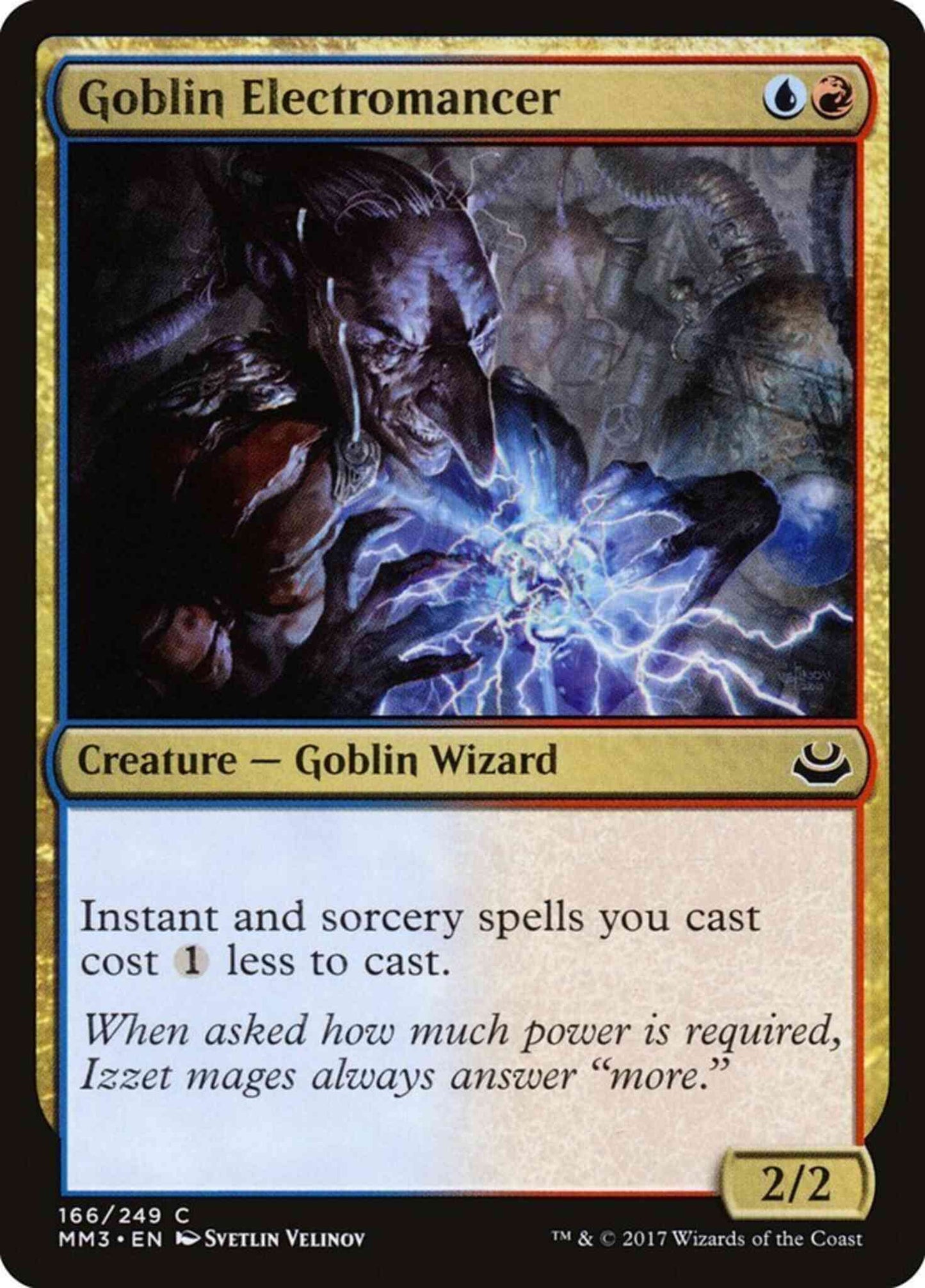 Goblin Electromancer [166] [Modern Masters 2017] [Non-Foil]