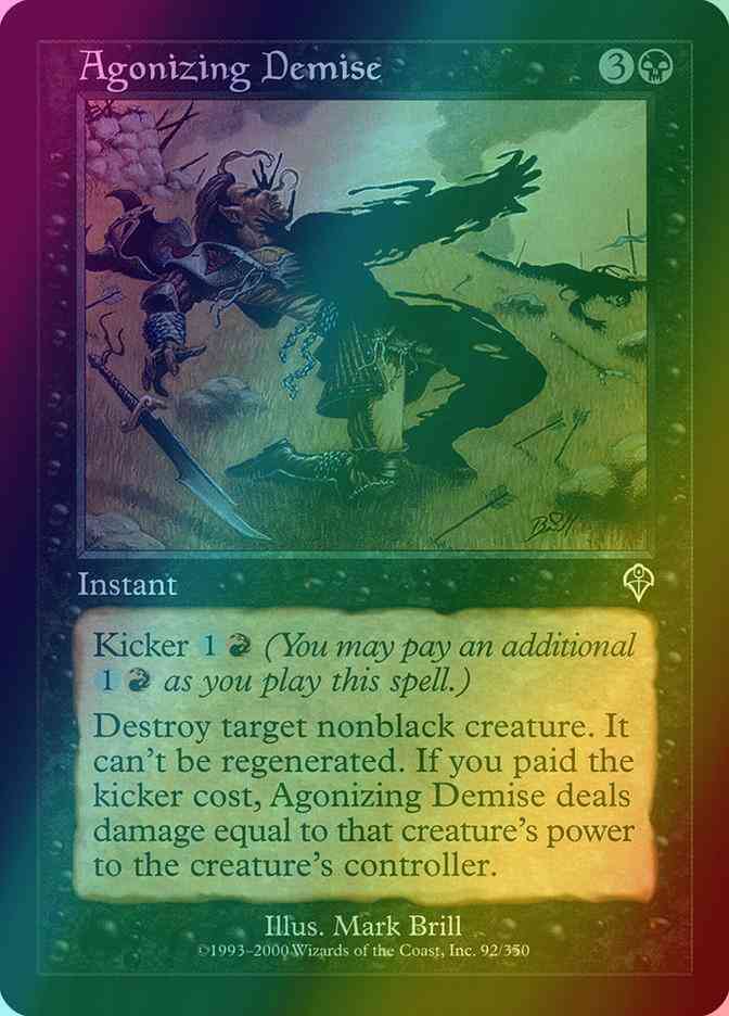 Agonizing Demise [92] [Invasion] [Foil]