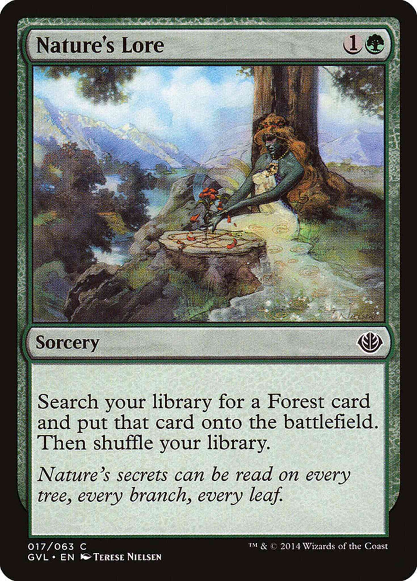 Nature's Lore [17] [Duel Decks Anthology: Garruk vs. Liliana] [Non-Foil]