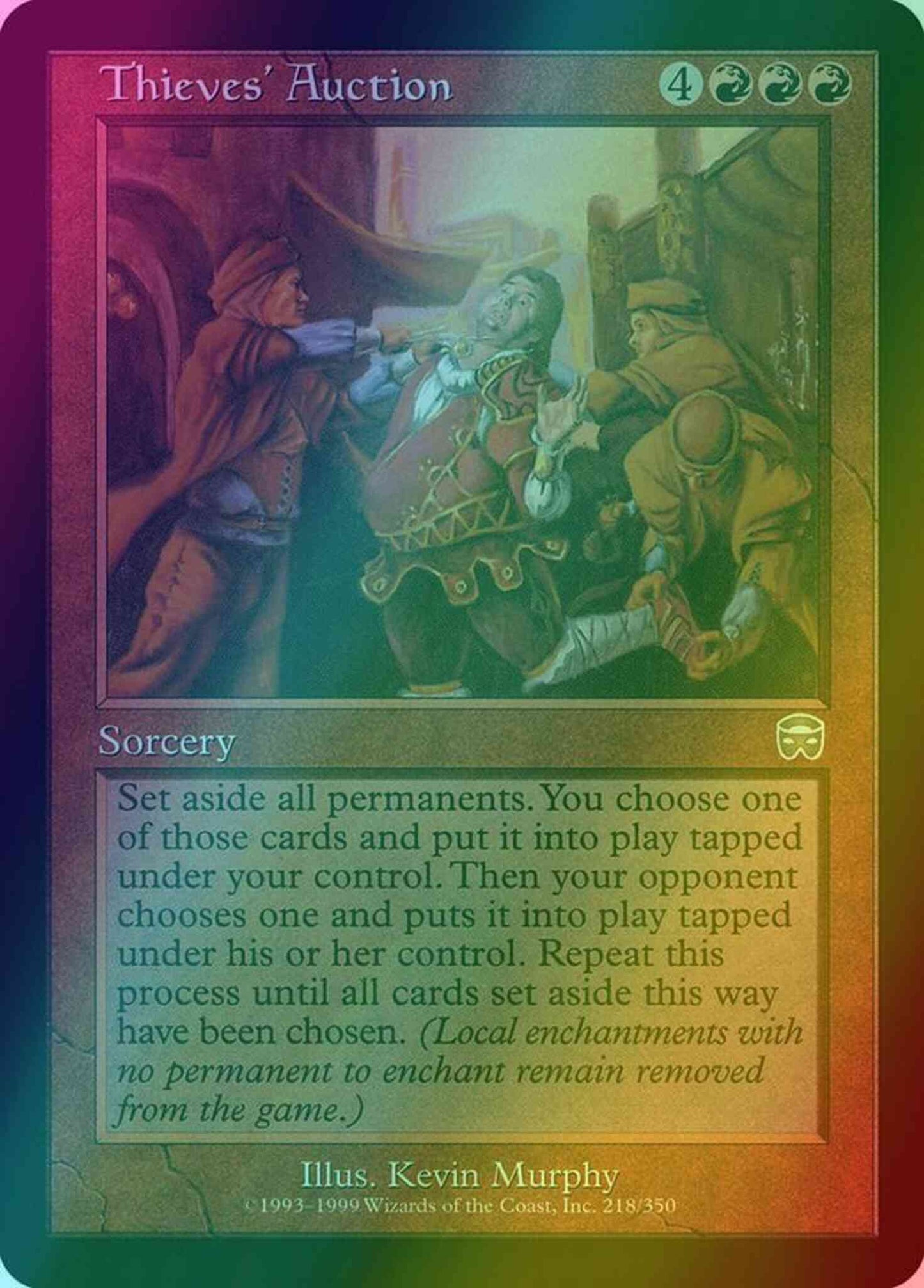 Thieves' Auction [218] [Mercadian Masques] [Foil]