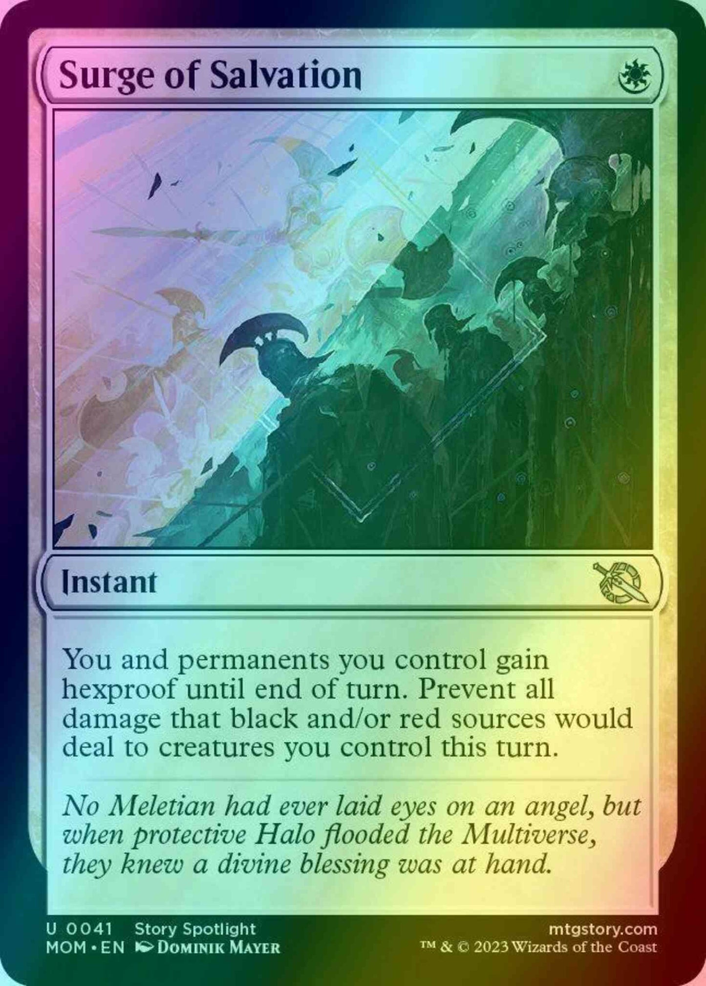 Surge of Salvation [41] [March of the Machine] [Foil]