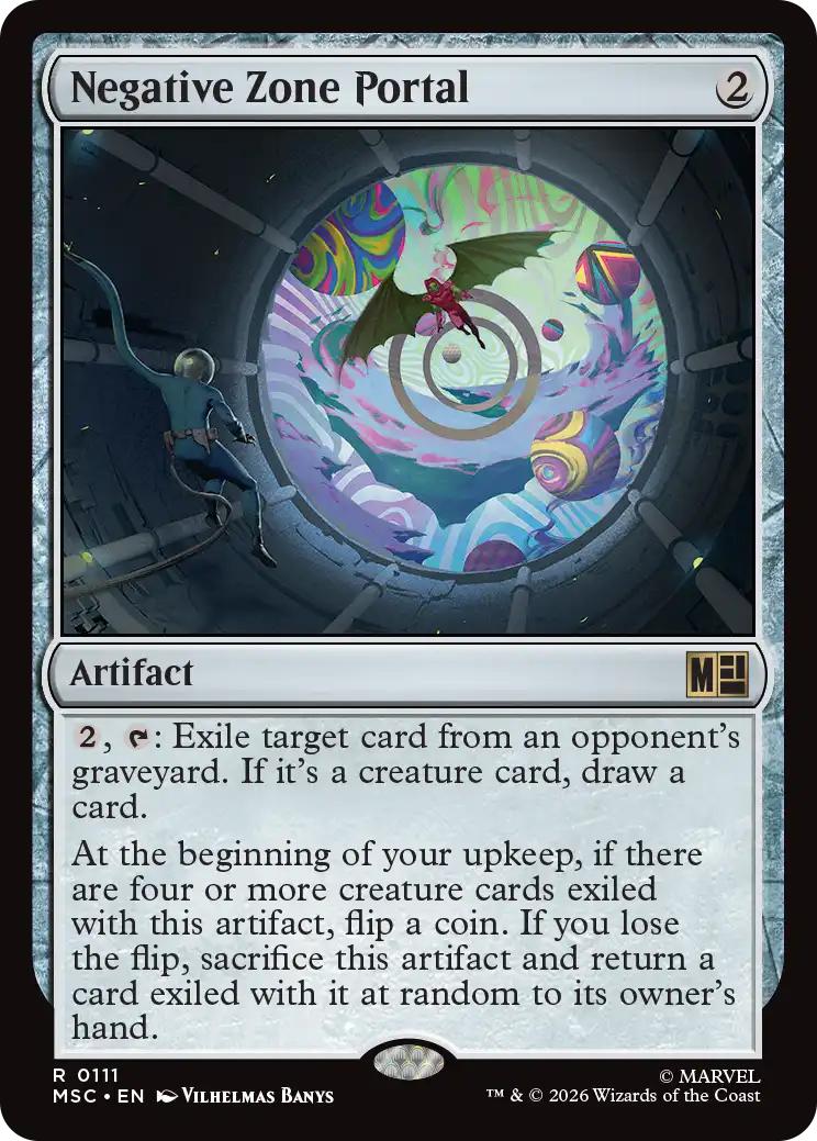 Negative Zone Portal [111] [Marvel Super Heroes: Commander] [Non-Foil]