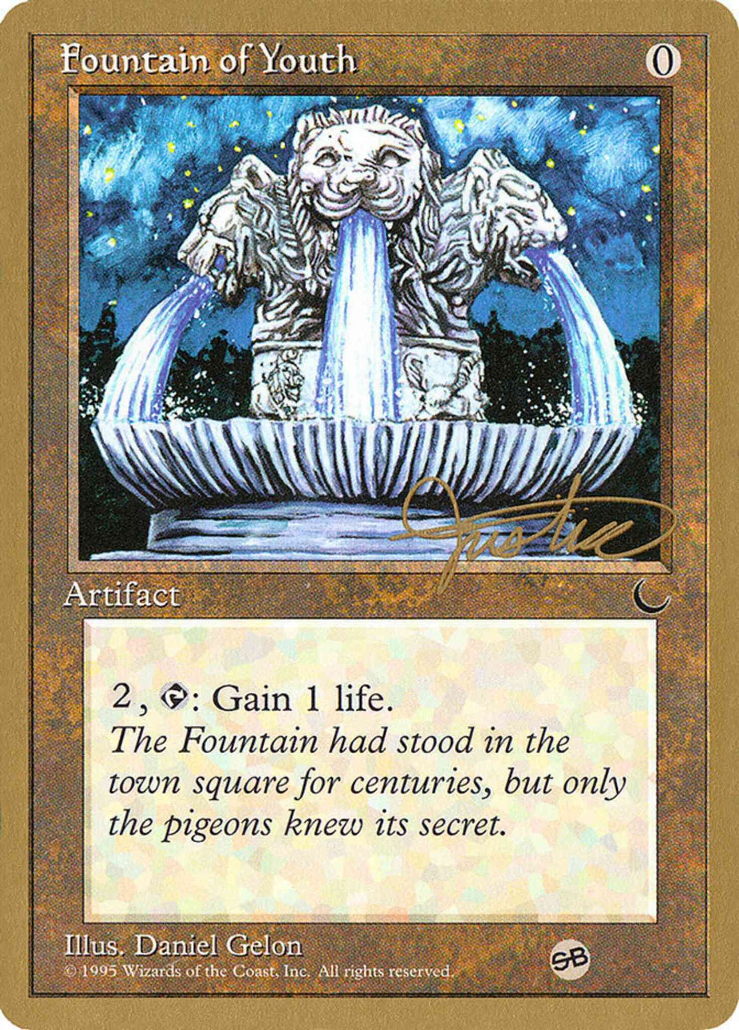 Fountain of Youth [mj98sb] [Mark Justice] [Sideboard] [Pro Tour Collector Set] [Non-Foil]