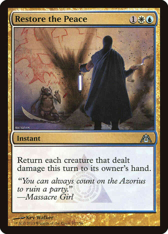 Restore the Peace [97] [Dragon's Maze] [Non-Foil]