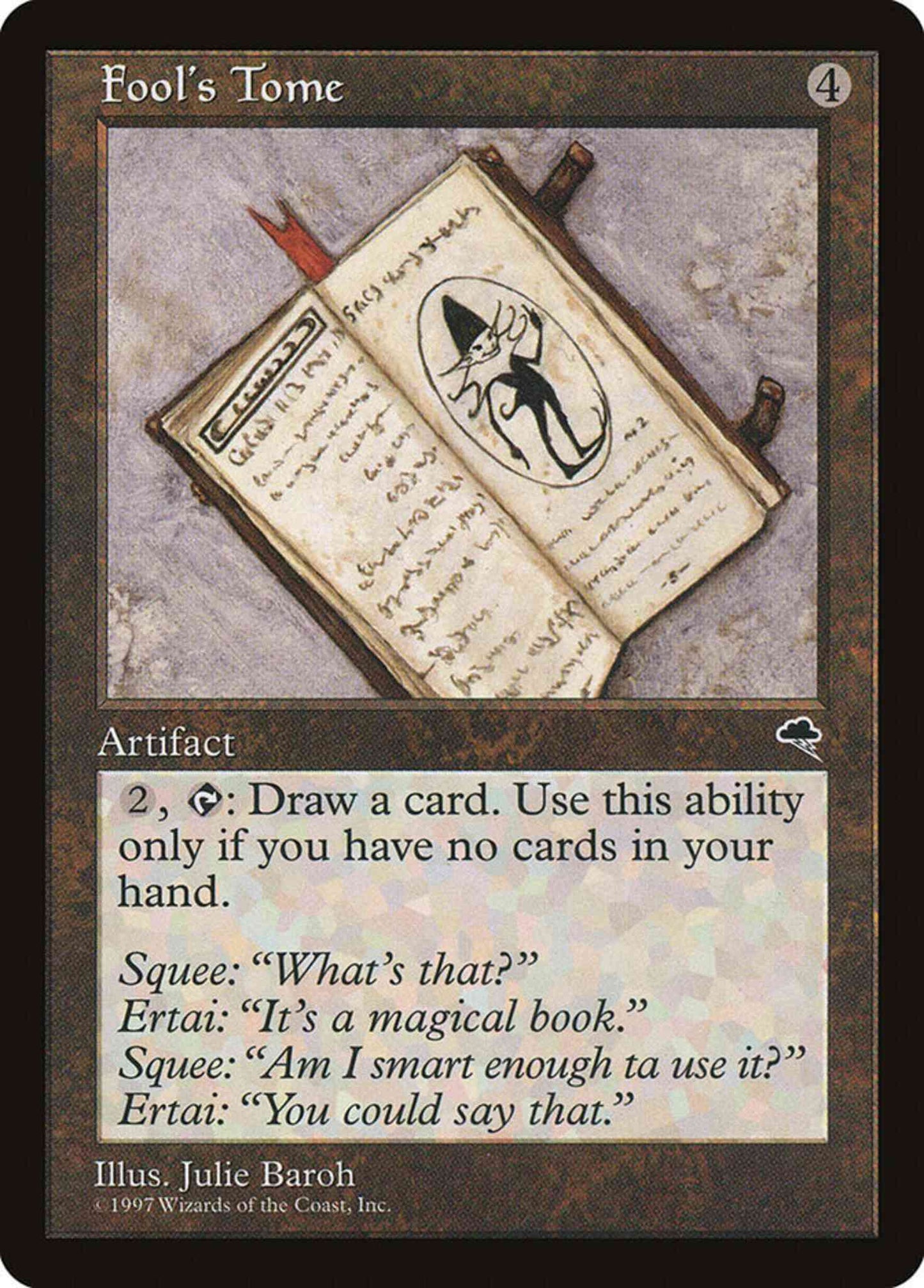 Fool's Tome [289] [Tempest] [Non-Foil]