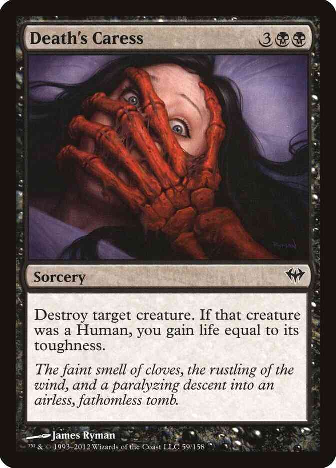 Death's Caress [59] [Dark Ascension] [Non-Foil]