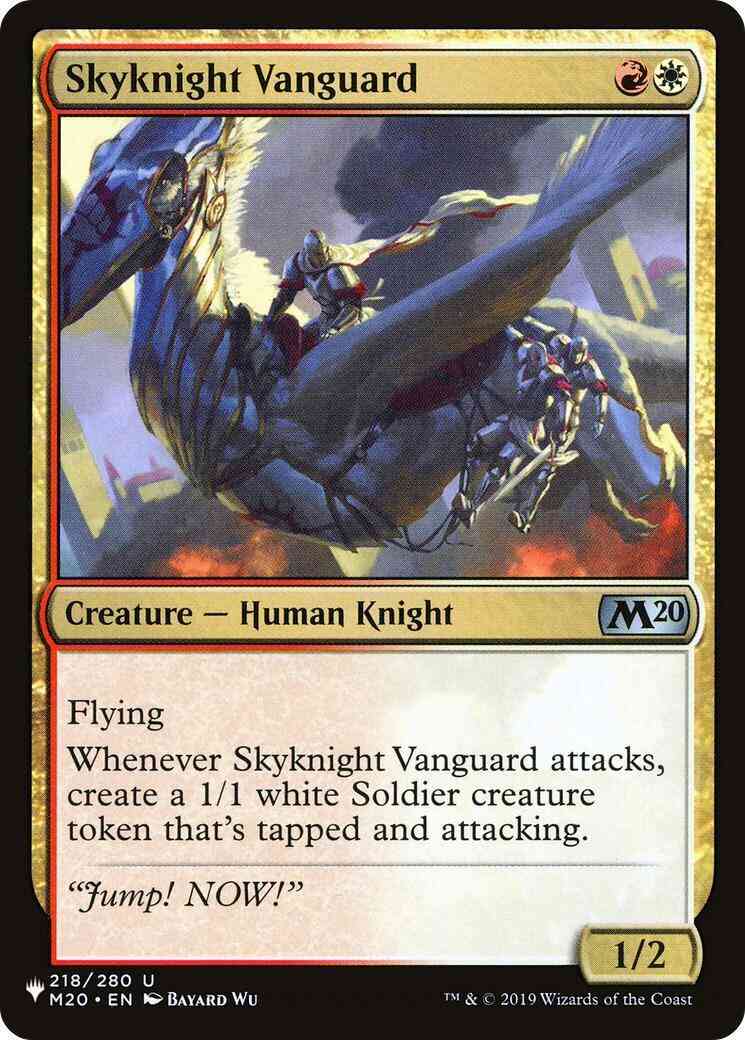 Skyknight Vanguard [M20-218] [The List] [Non-Foil]