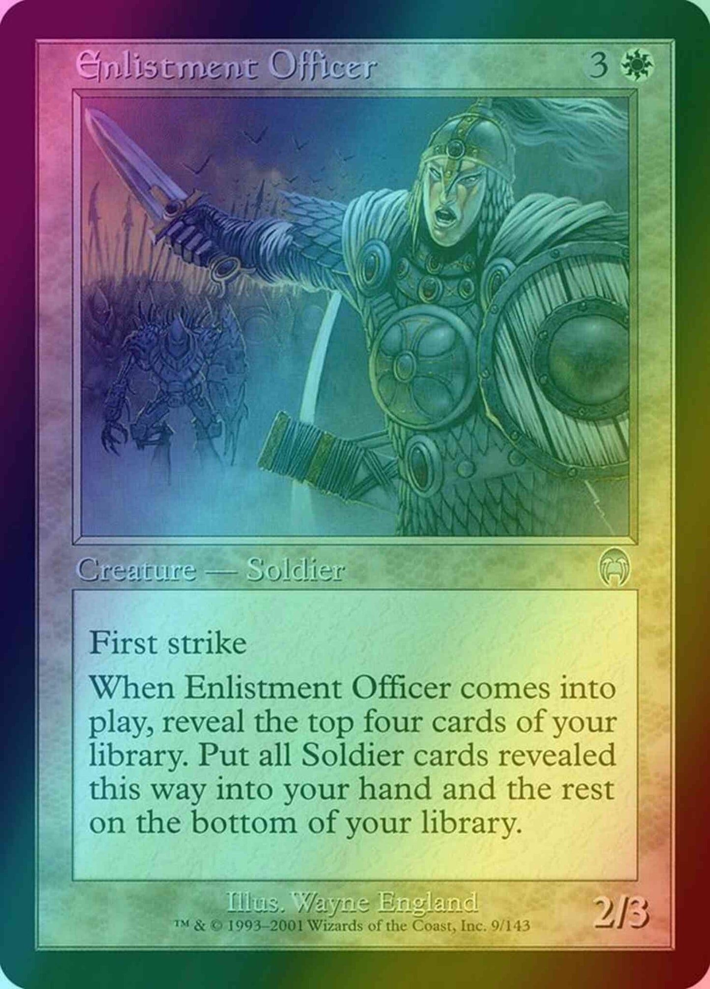 Enlistment Officer [9] [Apocalypse] [Foil]