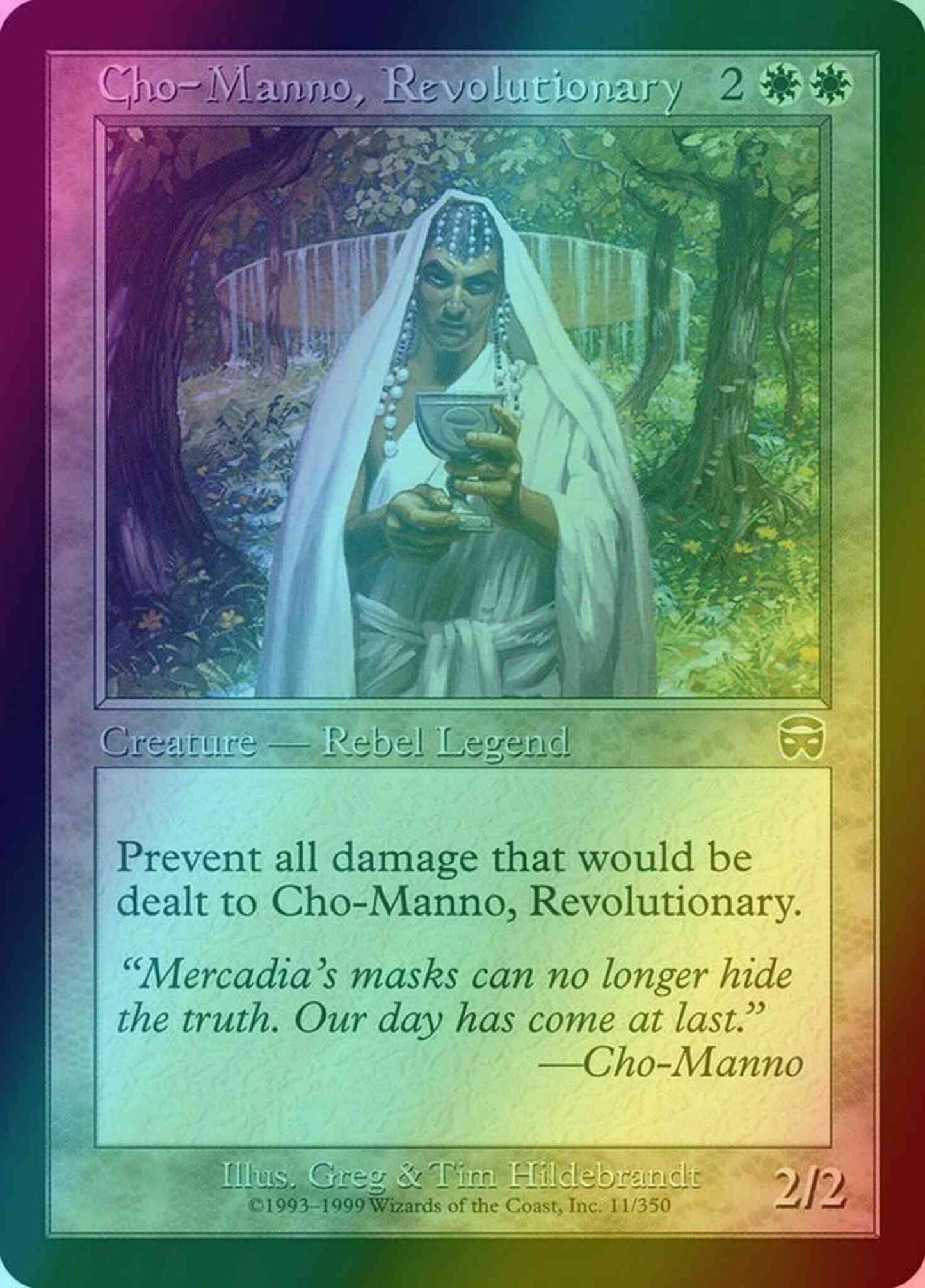 Cho-Manno, Revolutionary [11] [Mercadian Masques] [Foil]