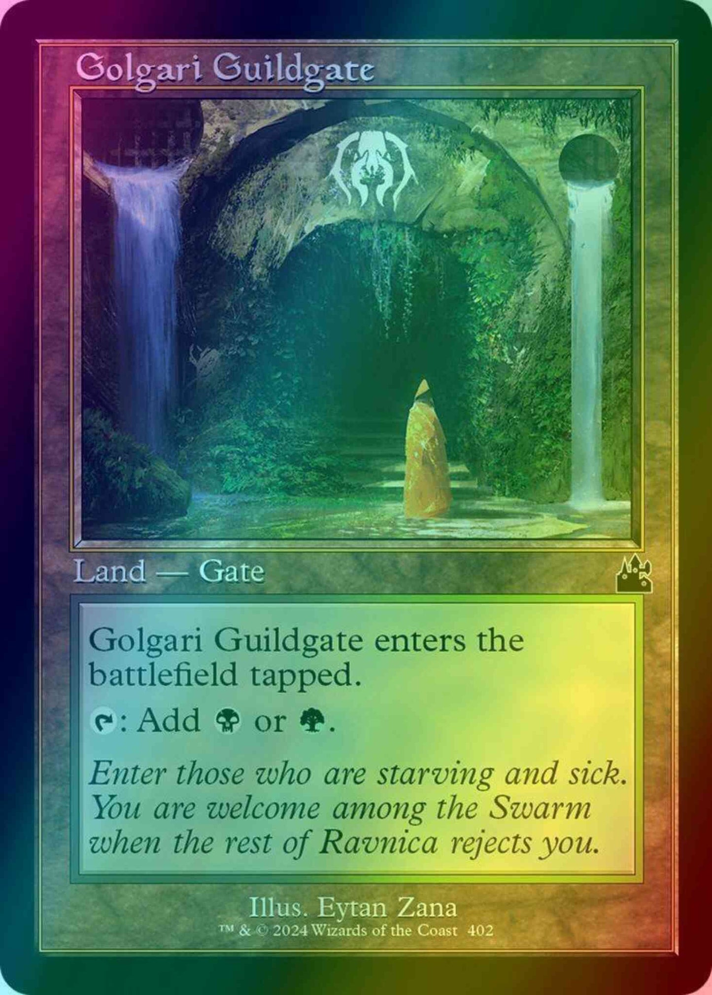 Golgari Guildgate [402] [Retro Frame] [Ravnica Remastered] [Foil]