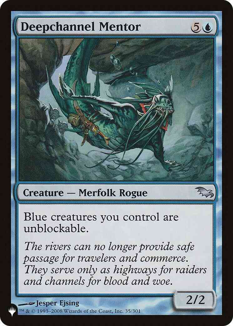 Deepchannel Mentor [SHM-35] [The List] [Non-Foil]