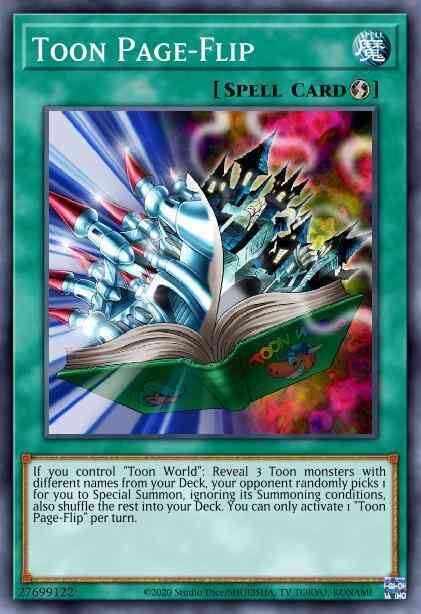 Toon Page-Flip - TOCH-EN004 - Ultra Rare - 1st Edition