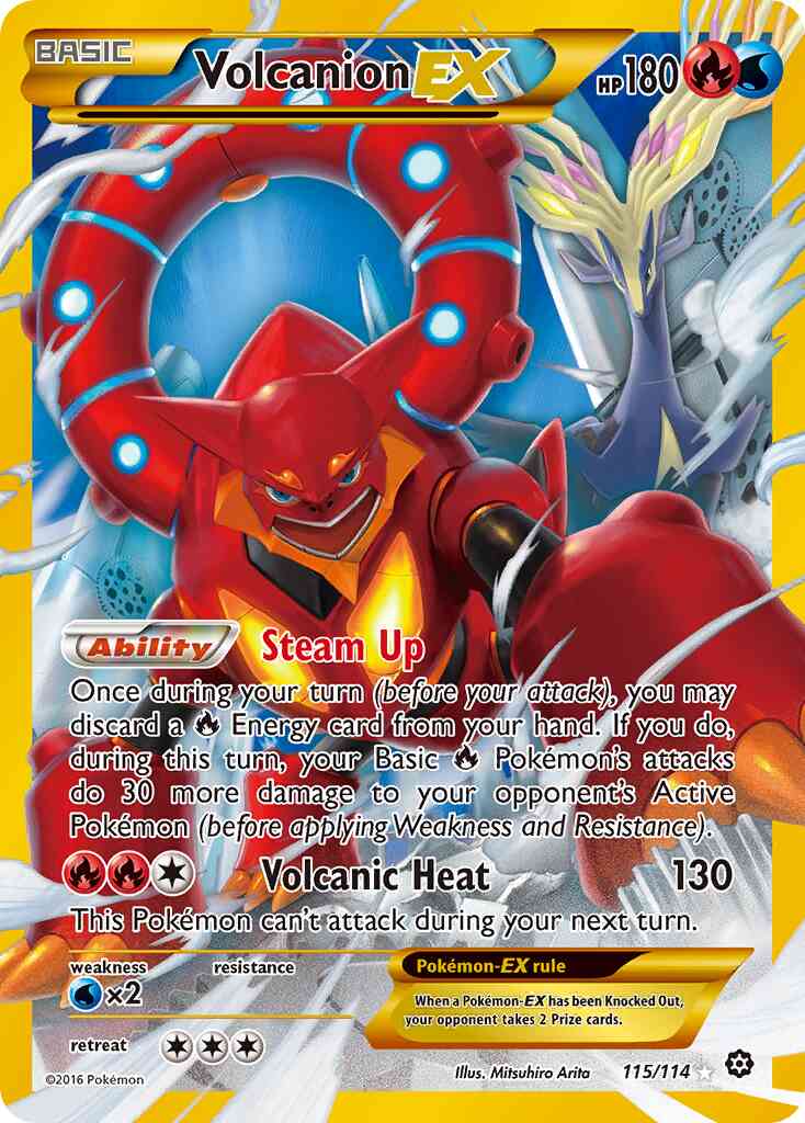 Volcanion-EX - 115/114 - Rare Secret [xy11-115] [Secret]