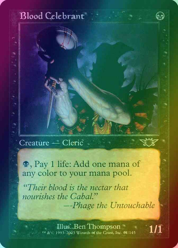 Blood Celebrant [61] [Legions] [Foil]