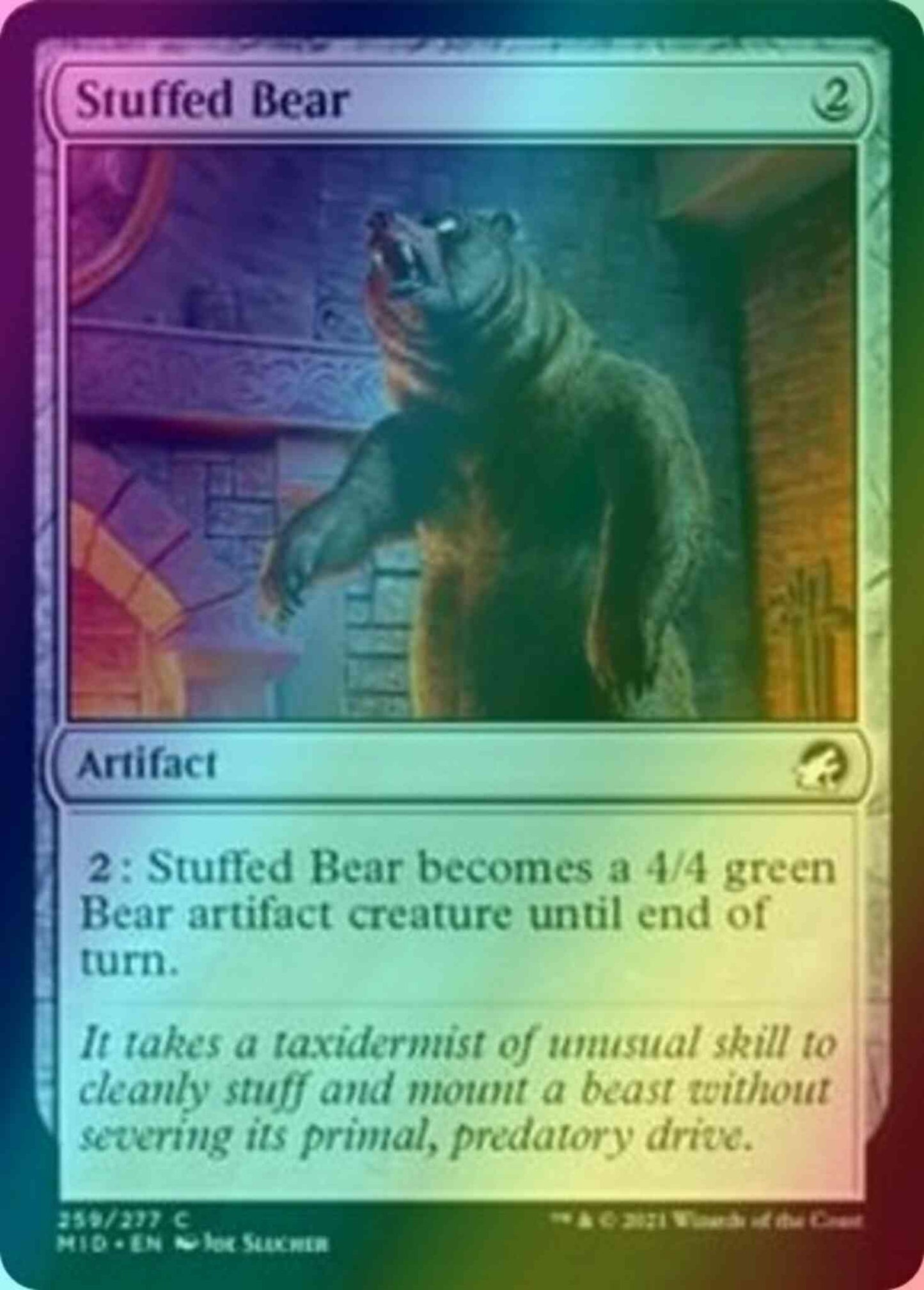 Stuffed Bear [259] [Innistrad: Midnight Hunt] [Foil]