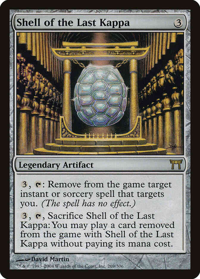 Shell of the Last Kappa [269] [Champions of Kamigawa] [Non-Foil]