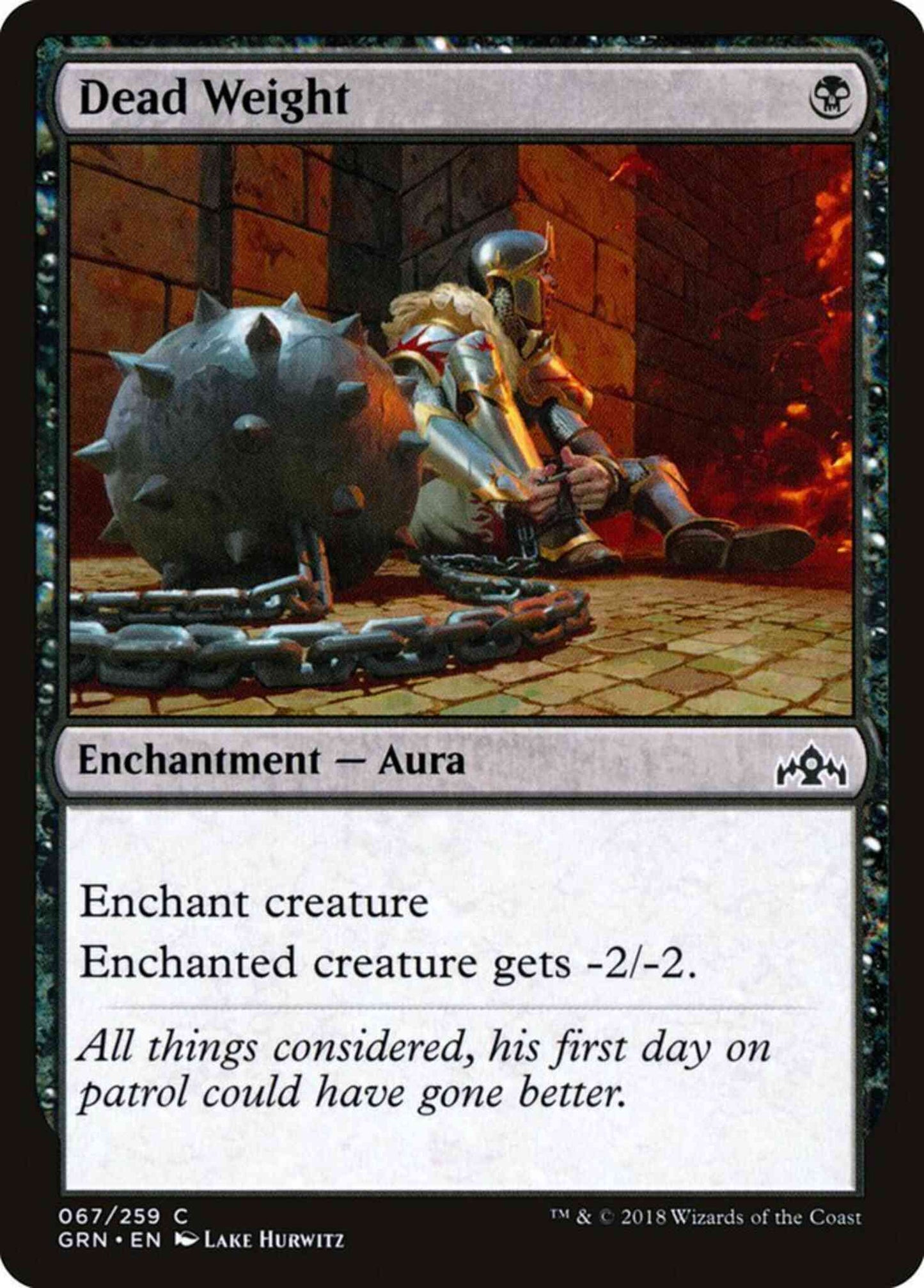Dead Weight [67] [Guilds of Ravnica] [Non-Foil]