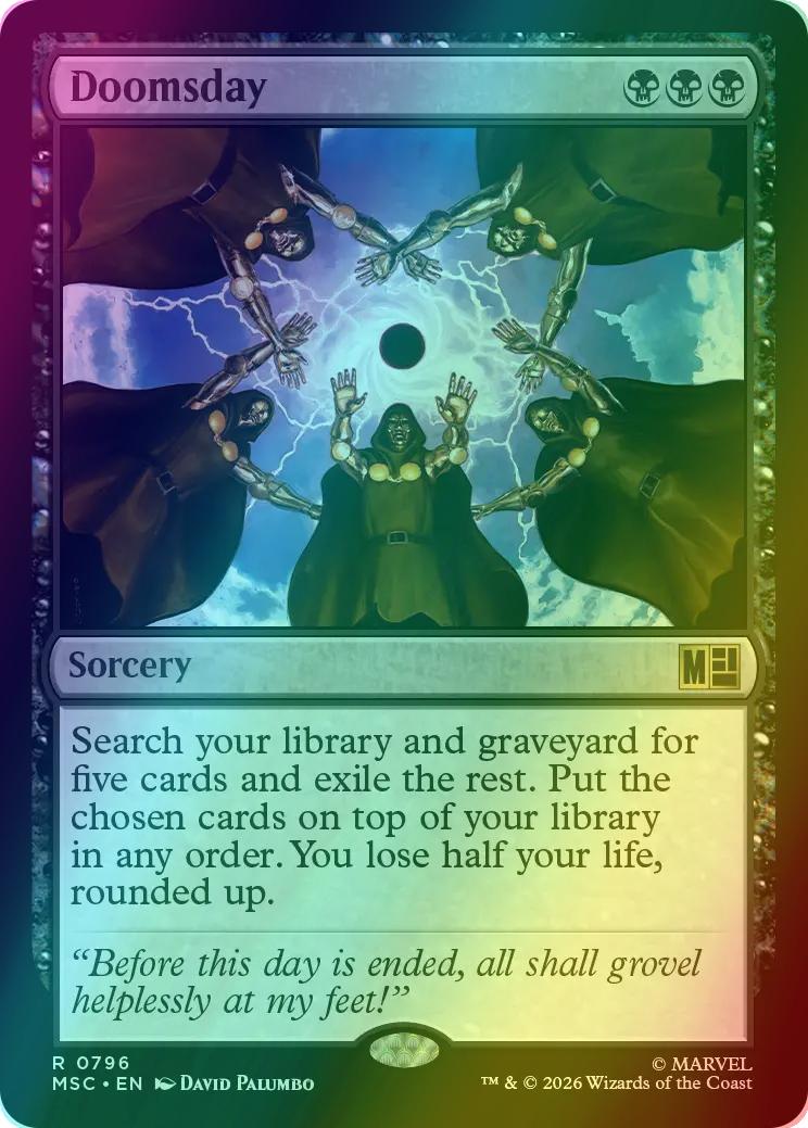 Doomsday [796] [Jumpstart] [Marvel Super Heroes: Commander] [Foil]