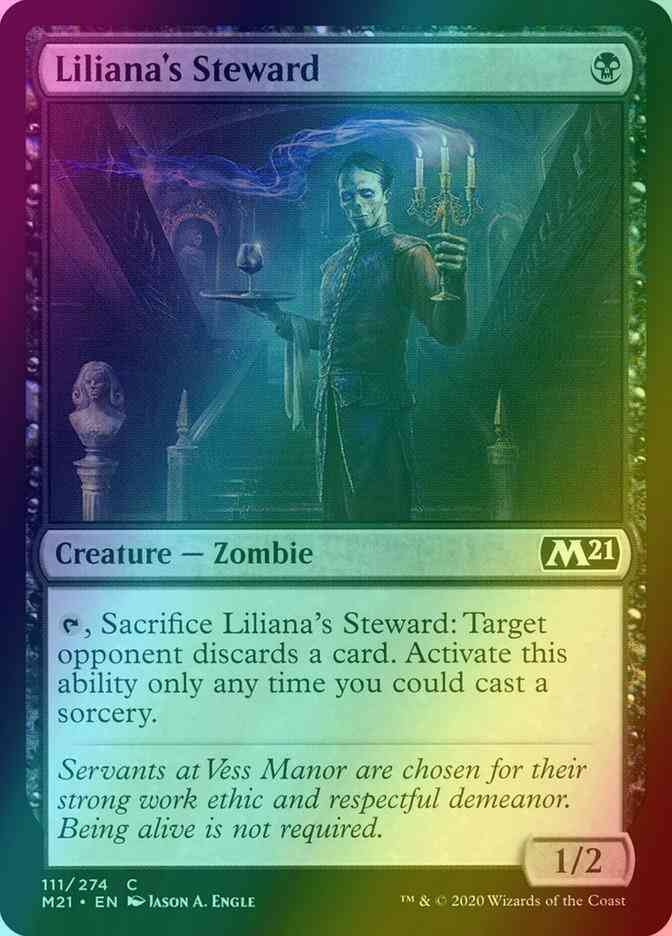 Liliana's Steward [111] [Core Set 2021] [Foil]