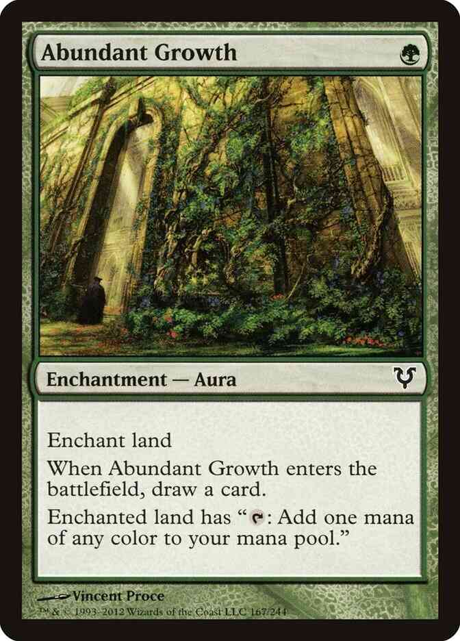 Abundant Growth [167] [Avacyn Restored] [Non-Foil]