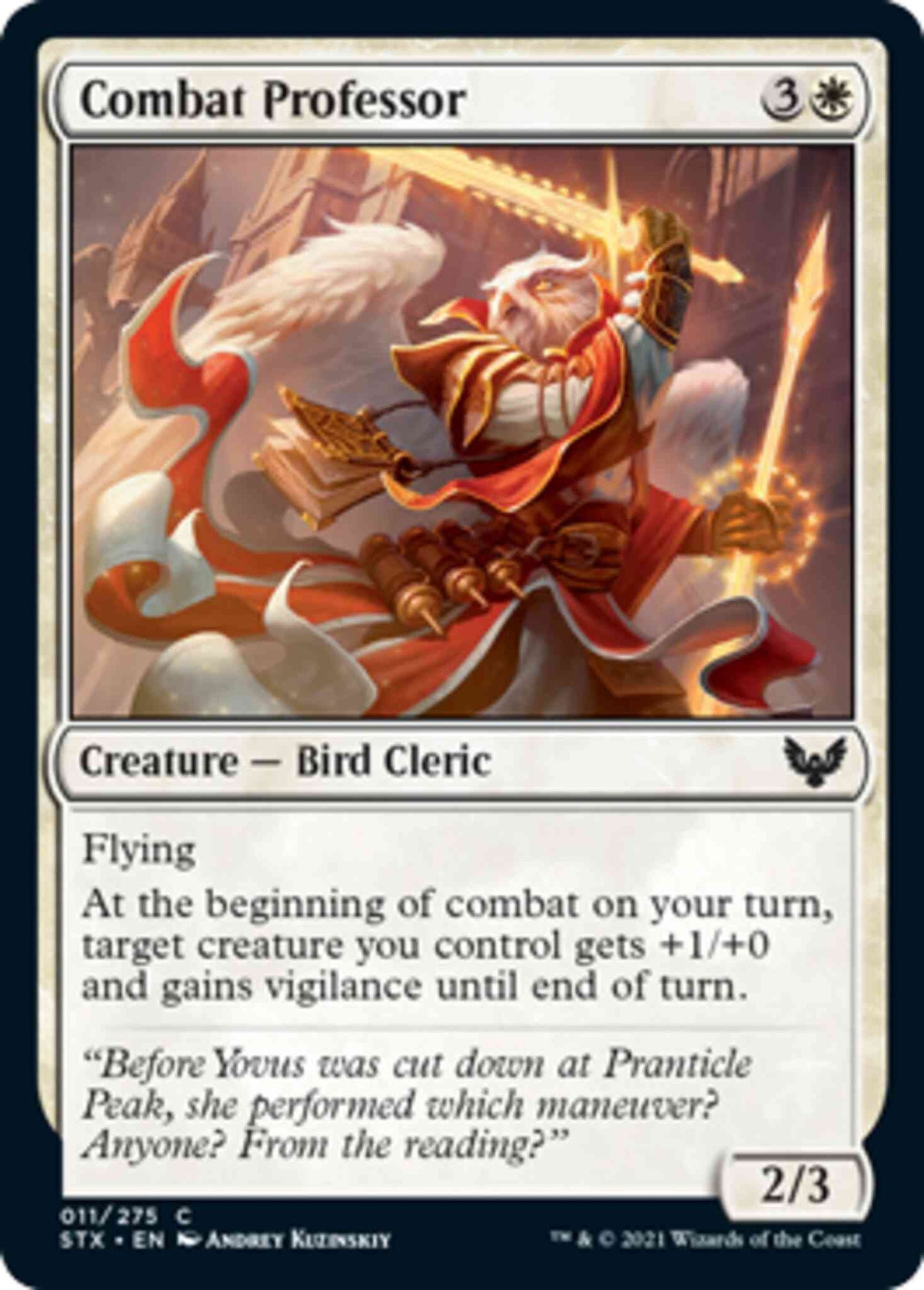 Combat Professor [11] [Strixhaven: School of Mages] [Non-Foil]